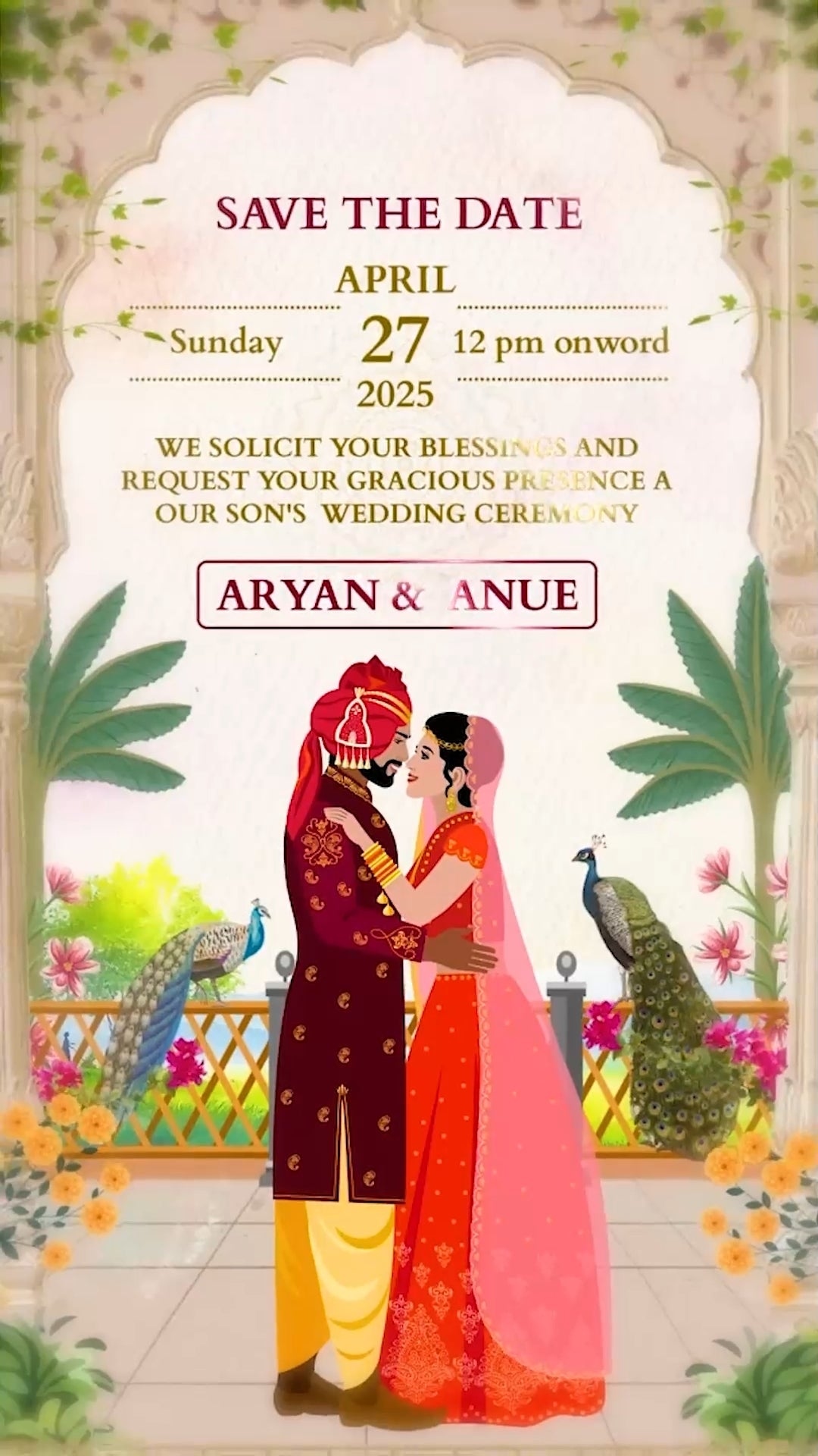 Modern Wedding Invitation Video – Impress Your Guests!